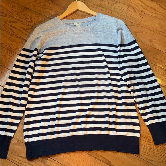 L.L. Bean Sweaters - LL Bean Striped Fine Knit Summer Sweater